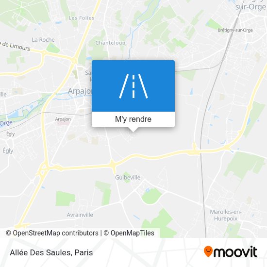 Allée Des Saules plan