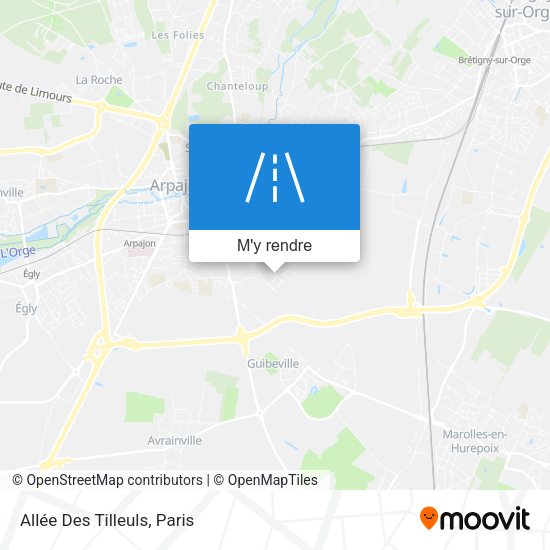Allée Des Tilleuls plan
