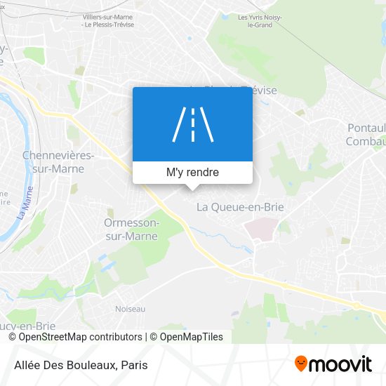 Allée Des Bouleaux plan