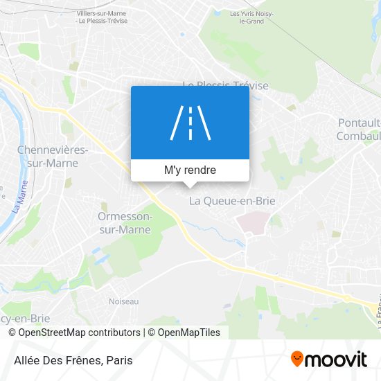 Allée Des Frênes plan
