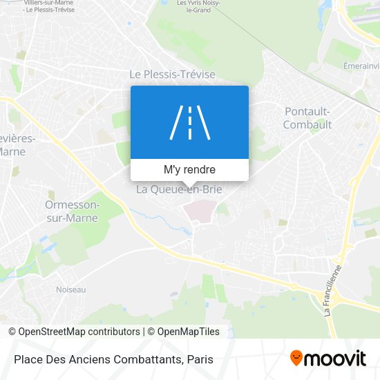Place Des Anciens Combattants plan