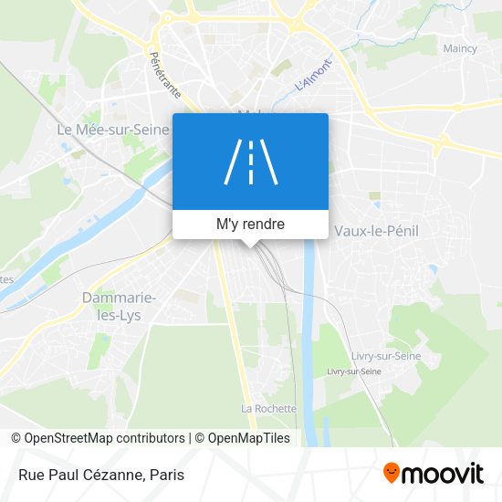 Rue Paul Cézanne plan