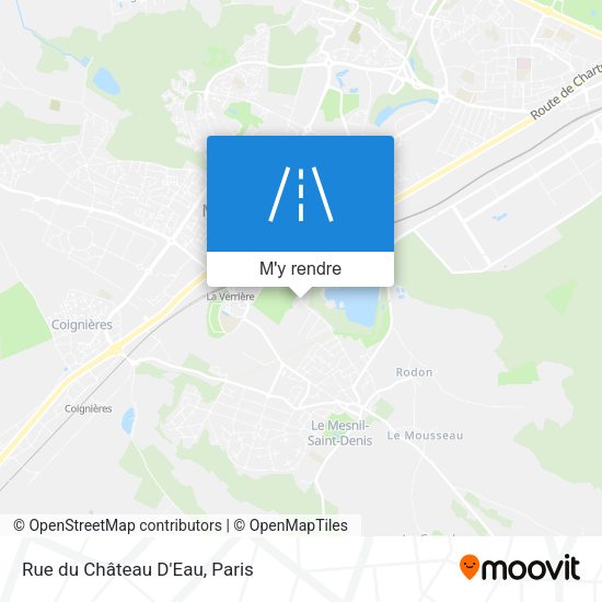 Rue du Château D'Eau plan