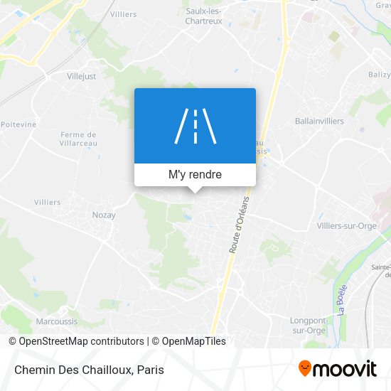 Chemin Des Chailloux plan