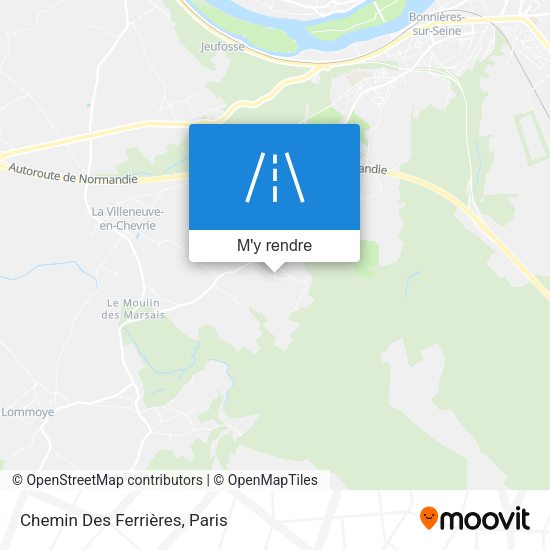 Chemin Des Ferrières plan