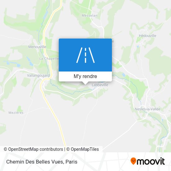 Chemin Des Belles Vues plan