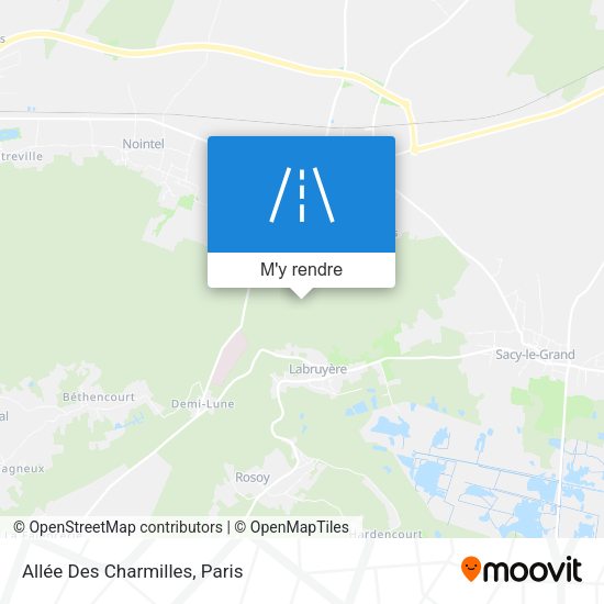 Allée Des Charmilles plan