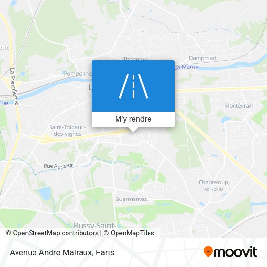 Avenue André Malraux plan