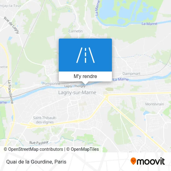 Quai de la Gourdine plan