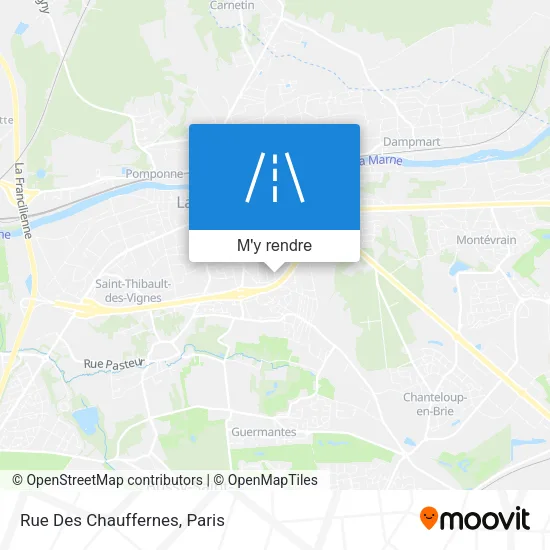Rue Des Chauffernes plan