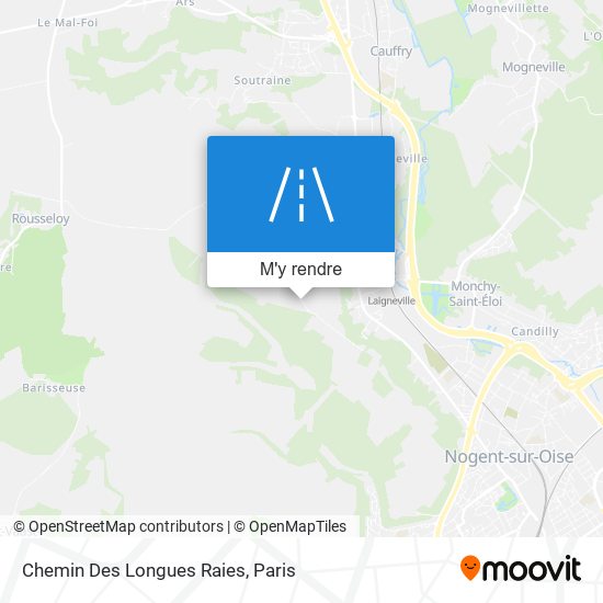 Chemin Des Longues Raies plan