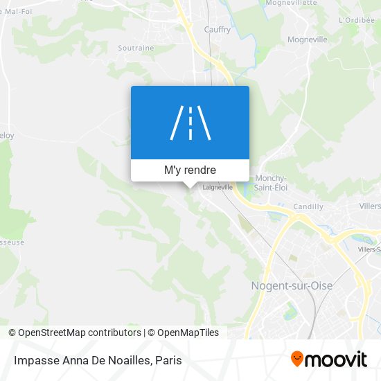 Impasse Anna De Noailles plan