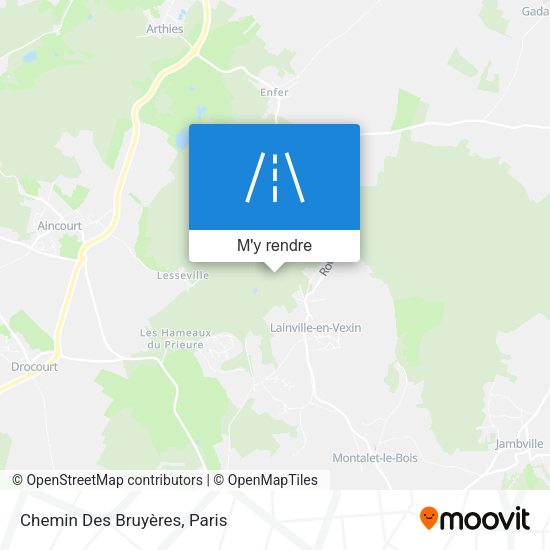 Chemin Des Bruyères plan