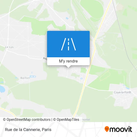 Rue de la Cannerie plan