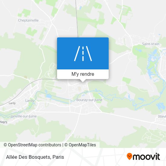 Allée Des Bosquets plan