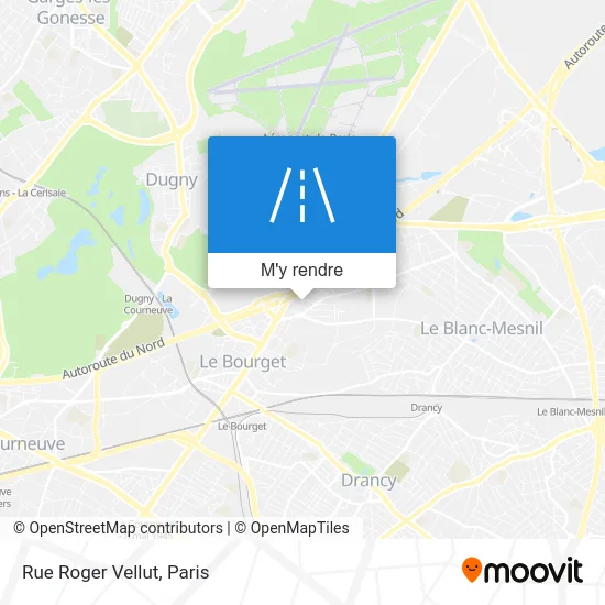 Rue Roger Vellut plan