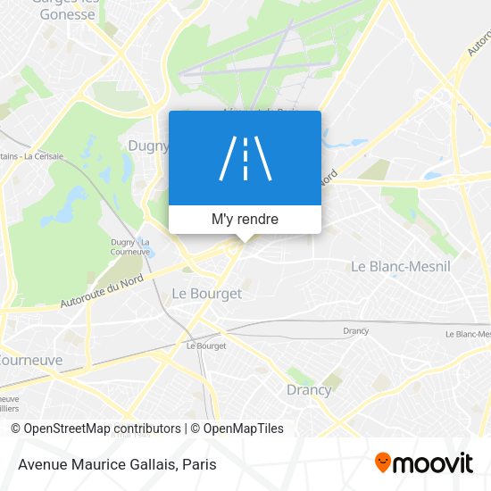 Avenue Maurice Gallais plan