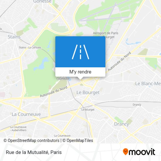 Rue de la Mutualité plan