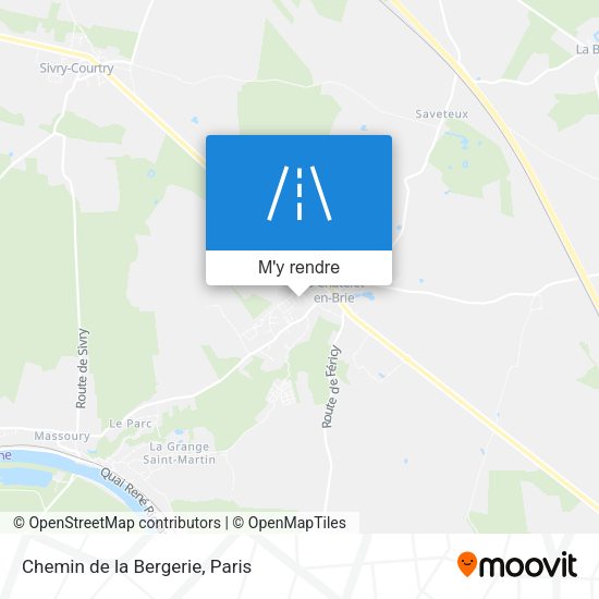 Chemin de la Bergerie plan