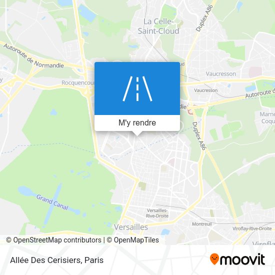 Allée Des Cerisiers plan