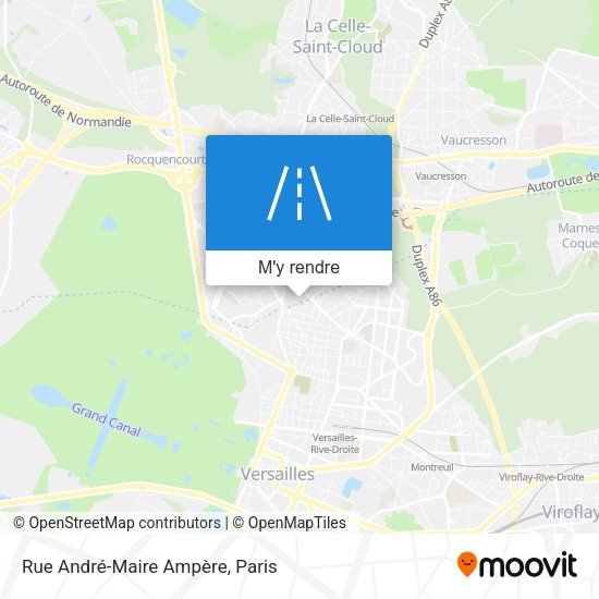 Rue André-Maire Ampère plan