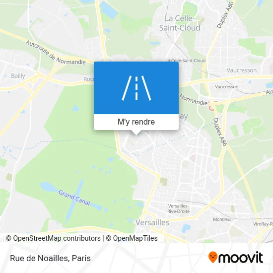 Rue de Noailles plan