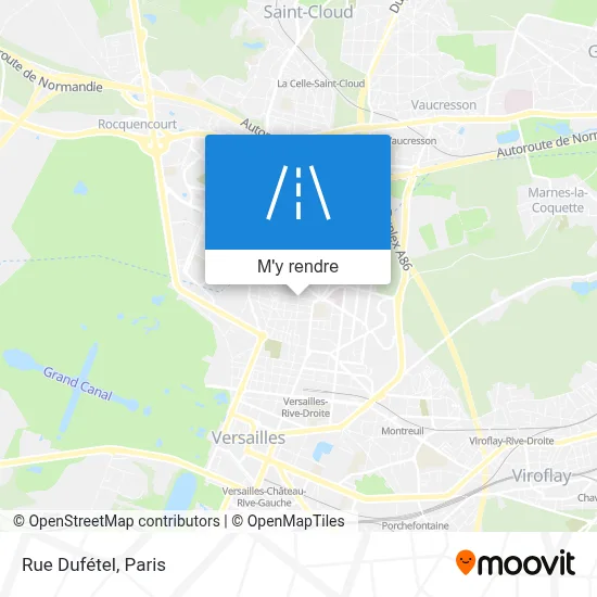Rue Dufétel plan