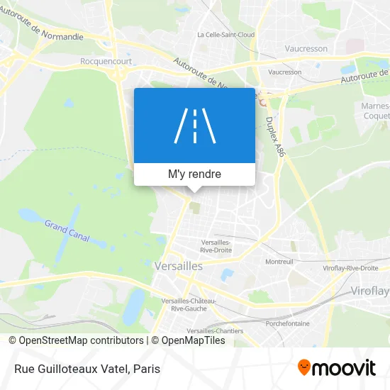 Rue Guilloteaux Vatel plan