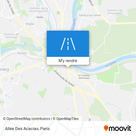 Allée Des Acacias plan