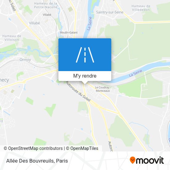 Allée Des Bouvreuils plan