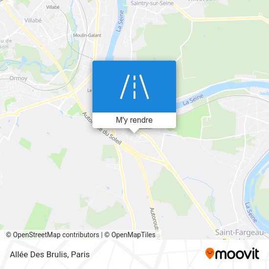 Allée Des Brulis plan