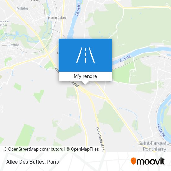 Allée Des Buttes plan