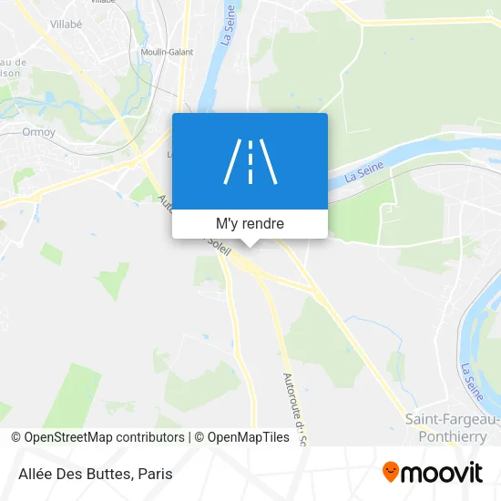 Allée Des Buttes plan