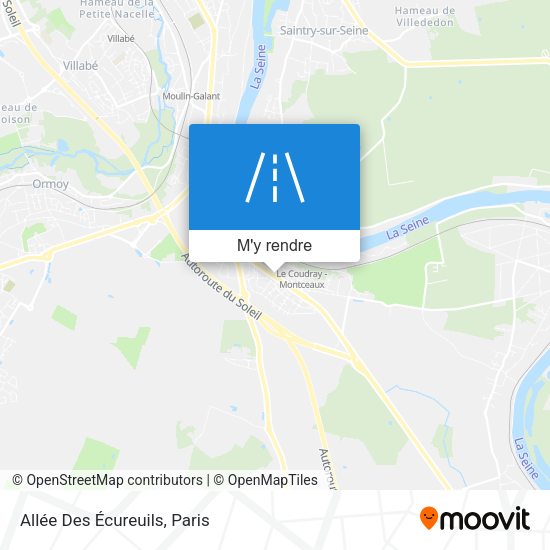 Allée Des Écureuils plan