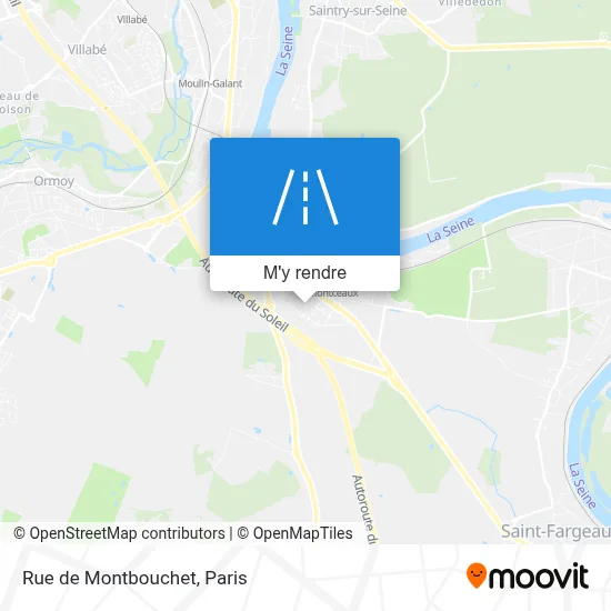 Rue de Montbouchet plan