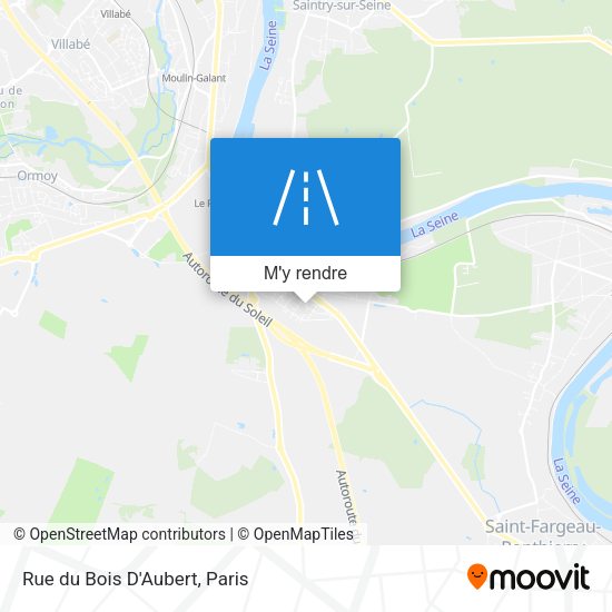 Rue du Bois D'Aubert plan