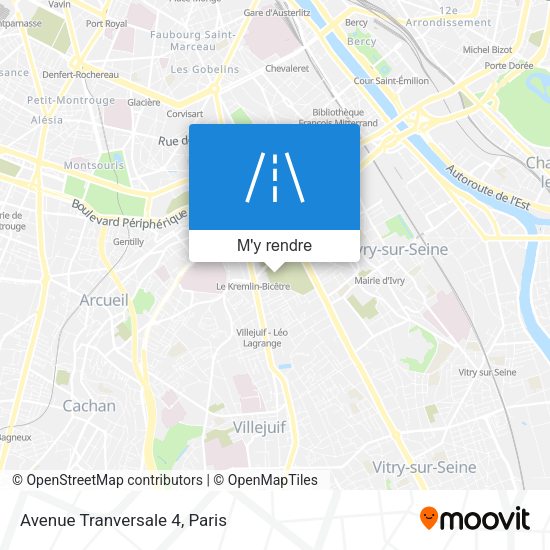 Avenue Tranversale 4 plan