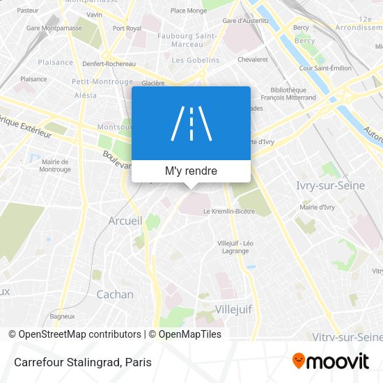 Carrefour Stalingrad plan