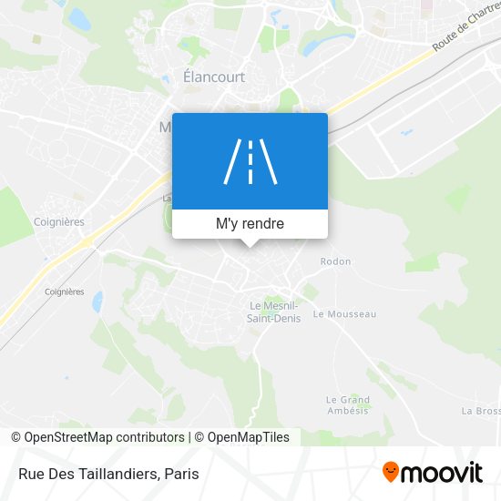 Rue Des Taillandiers plan