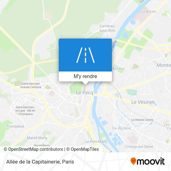 Allée de la Capitainerie plan