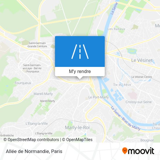 Allée de Normandie plan