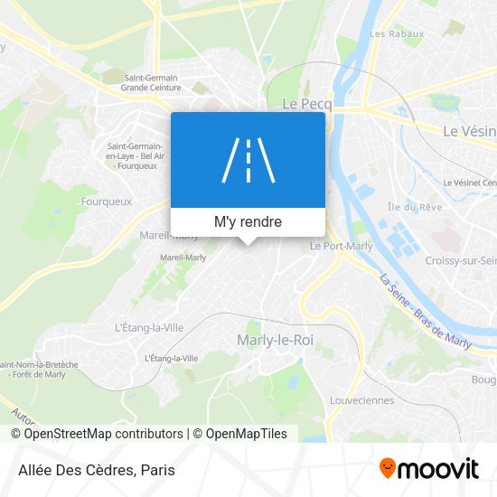 Allée Des Cèdres plan