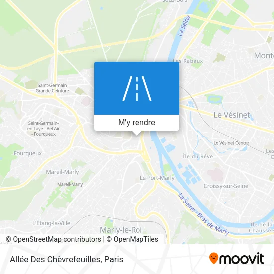 Allée Des Chèvrefeuilles plan
