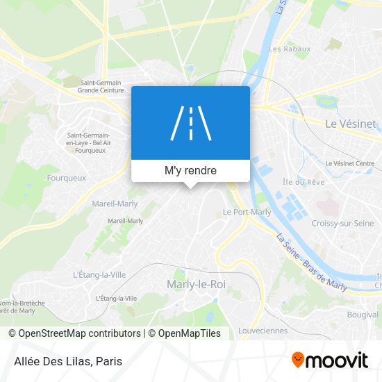 Allée Des Lilas plan