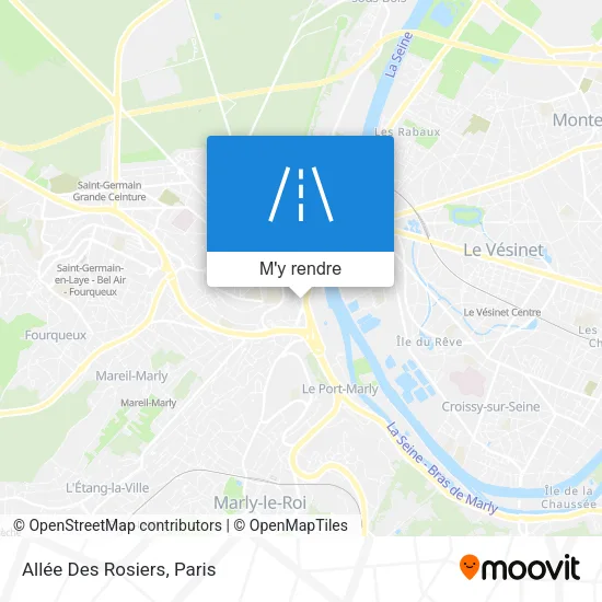 Allée Des Rosiers plan