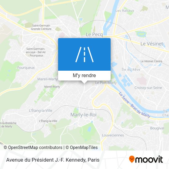 Avenue du Président J.-F. Kennedy plan