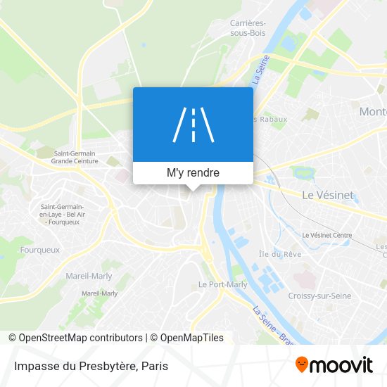 Impasse du Presbytère plan