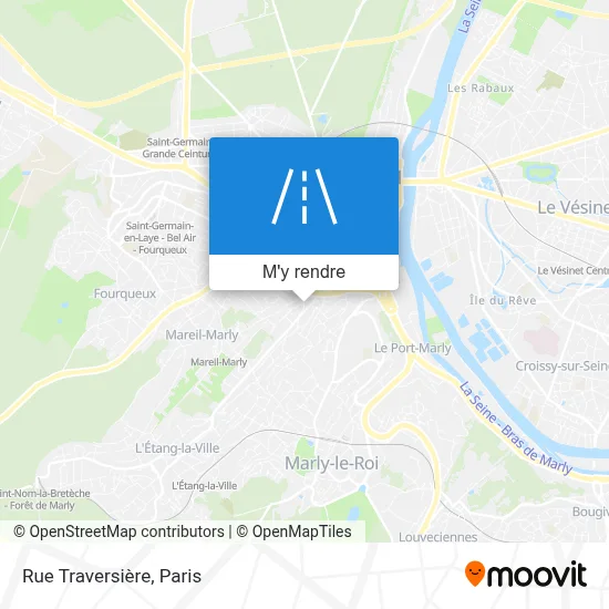 Rue Traversière plan