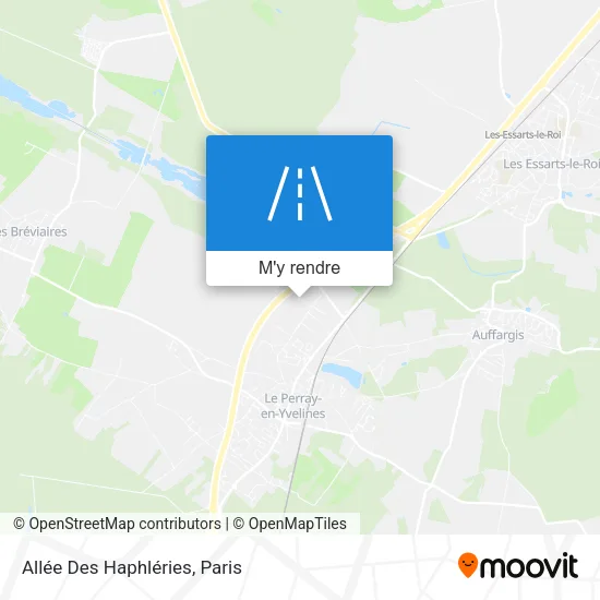 Allée Des Haphléries plan