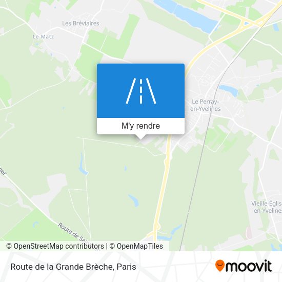 Route de la Grande Brèche plan